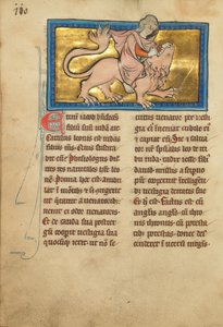 Samson Fighting a Lion (6805845) af Unbekannt Unbekannt
